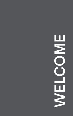 Welcome Grey RFID Key Card Front