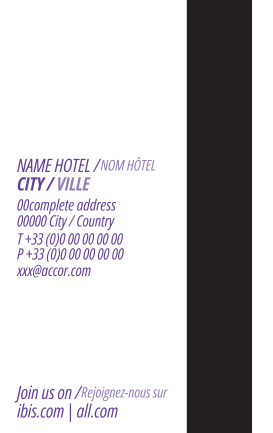 ibis Styles Keycard