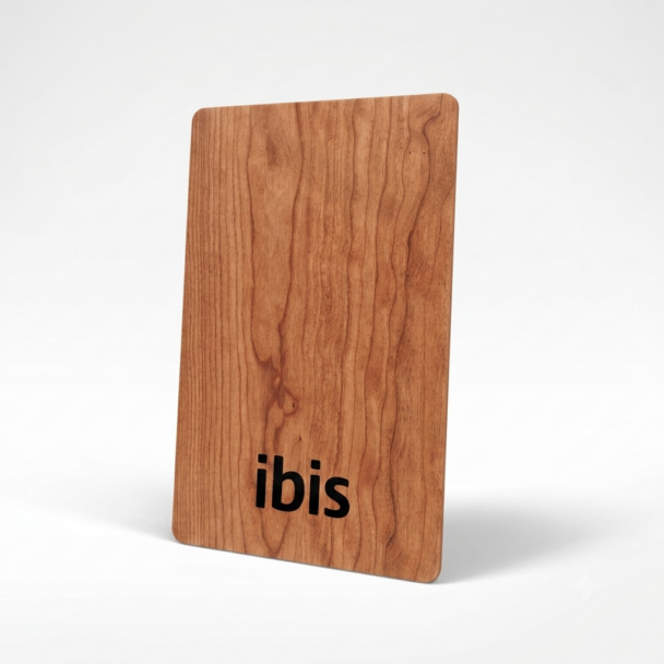 ibis Wooden Key Card
